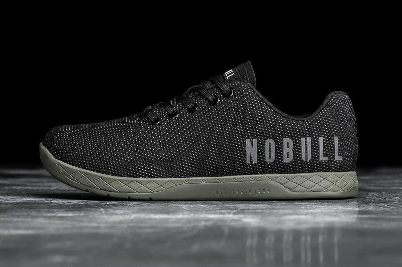 Men's Nobull Ivy Trainers Black | SG A2336H